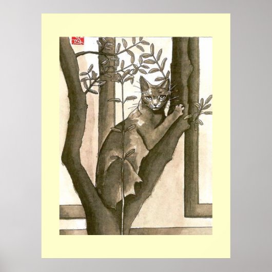 poster chat japonais (Voorkant)