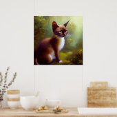 Poster Chat javanais (Cuisine)