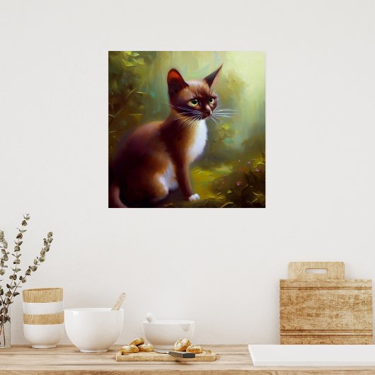 Poster Chat javanais (Cuisine)