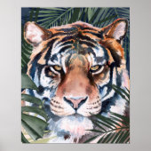 Poster Chat Jungle - Tigre (Devant)