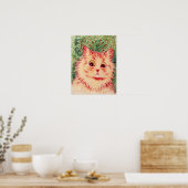 Poster Chat Kaléidoscope, Louis Wain (Cuisine)