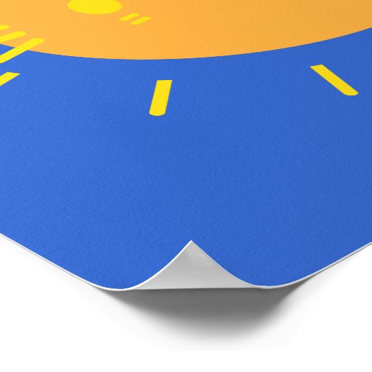 Poster Chat Kawaii Sunshine (Coin)