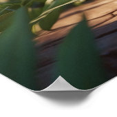 Poster *~*  Chat Kitty 5:4  Petit Chat Yeux Bleus Smoking (Coin)