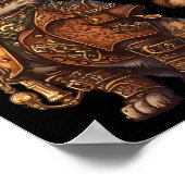 Poster Chat Kitty Kitty Steampunk (Coin)