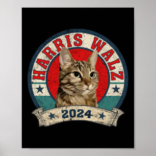 Poster Chat Ladies Pour Kamala Harris Tim Wheimer Electio