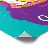 Poster Chat Lucky Maneki Neko Bon Pot de chance d'or (Coin)