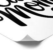 Poster Chat Maman Whiskers et Oreilles (Coin)