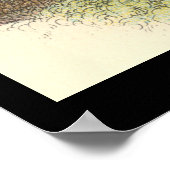 Poster Chat marbré (Coin)