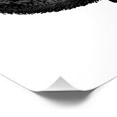 Poster chat noir (Coin)