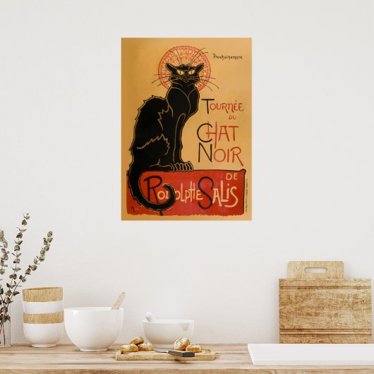 Poster Chat noir (Cuisine)