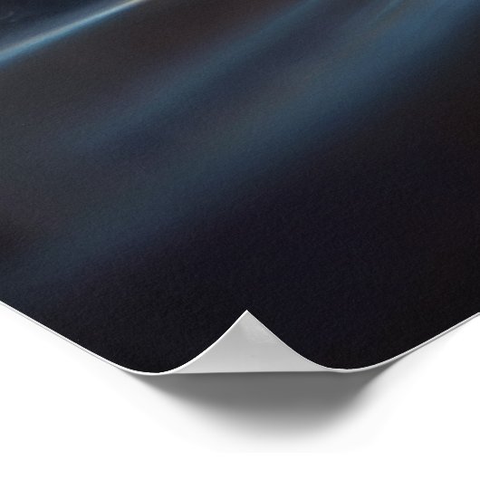 Poster chat noir (Coin)