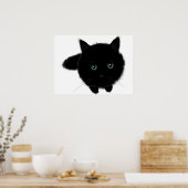 Poster Chat noir (Cuisine)