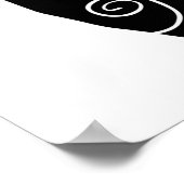 Poster Chat noir (Coin)