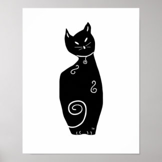 Poster Chat noir