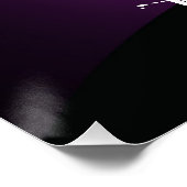 Poster Chat noir (Coin)