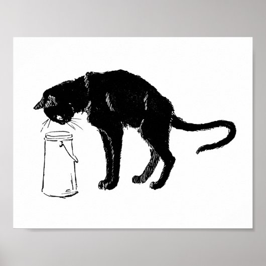 Poster Chat noir, Alexandre Steinlen (Devant)