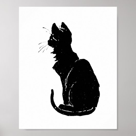 Poster Chat noir, Alexandre Steinlen (Devant)