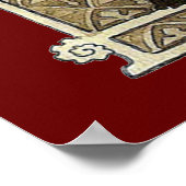 Poster Chat noir, Alexandre Steinlen (Coin)