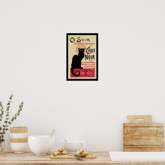 Poster Chat Noir~Black Cat (Cuisine)