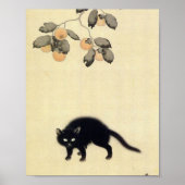 Poster Chat noir Hishida Shunso (Devant)