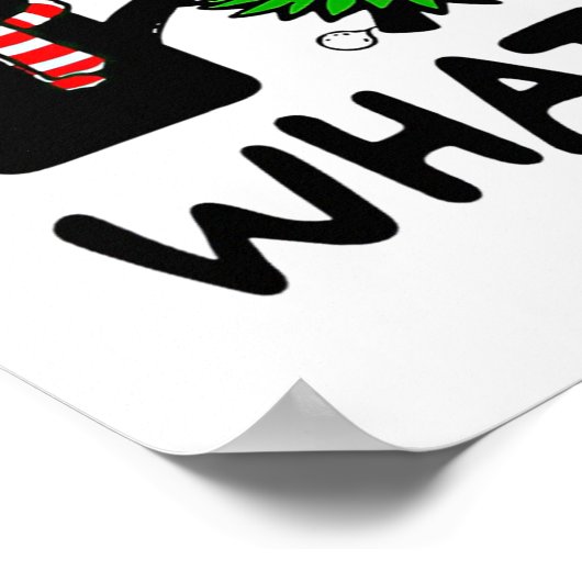 Poster Chat noir vilain Chat noir vilain (Coin)