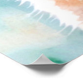 Poster Chat orange mignon (Coin)