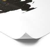 Poster Chat Pas De Rois En Amérique (Coin)