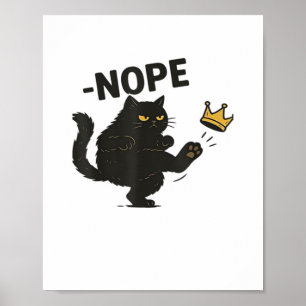 Poster Chat Pas De Rois En Amérique