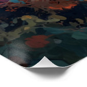 Poster Chat persan sur un tapis volant (Coin)
