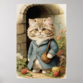 Poster Chat perse (Devant)