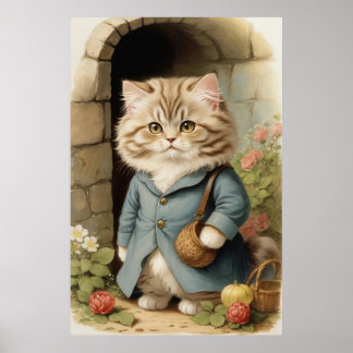 Poster Chat perse