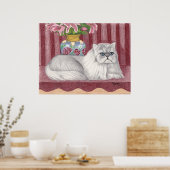 Poster Chat perse (Cuisine)