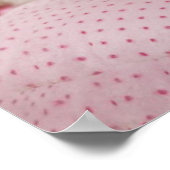 Poster Chat perse assis sur un coussin rose (Coin)