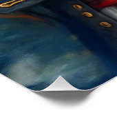 Poster Chat pirate de Swashbuckler | Imaginaire Caractère (Coin)