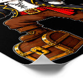 Poster Chat pirate mignon costume d'Halloween graphique d (Coin)
