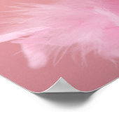 Poster Chat portant un bol de plume (Coin)