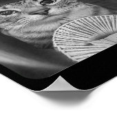 Poster Chat qui sonne avec Mème de mouvement  (Coin)