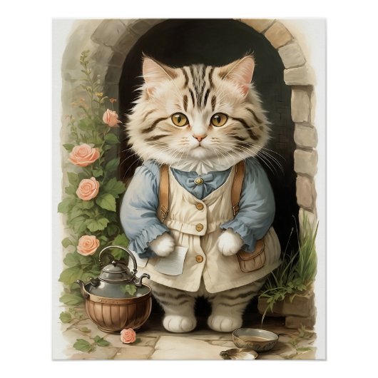 Poster Chat Ragamuffin (Devant)
