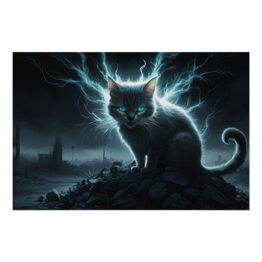 Poster Chat série 11 10 (Devant)