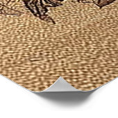 Poster Chat Siamese, Noël Père Noël Kitten (Coin)