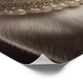 Poster Chat Siamois Avec Couronne (Coin)