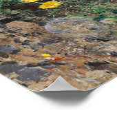 Poster Chat sur une prairie fleurie, Bruno Liljefors (Coin)