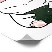 Poster Chat Sushi Ball de riz (Coin)