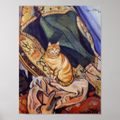 Poster Chat, Suzanne Valadon (Devant)
