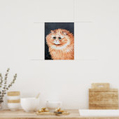 Poster Chat tigré, Louis Wain (Cuisine)
