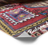 POSTER CHAT TURC SUR LE VIEUX TAPIS (Coin)