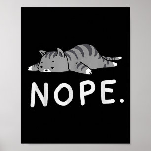 Poster Chat Woot Nope