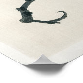 Poster Châtaigne de Kōno Bairei (1844-1895) (Coin)