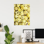 Poster Châtaignes séchées (Bureau à domicile)