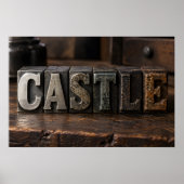 Poster Château (Devant)